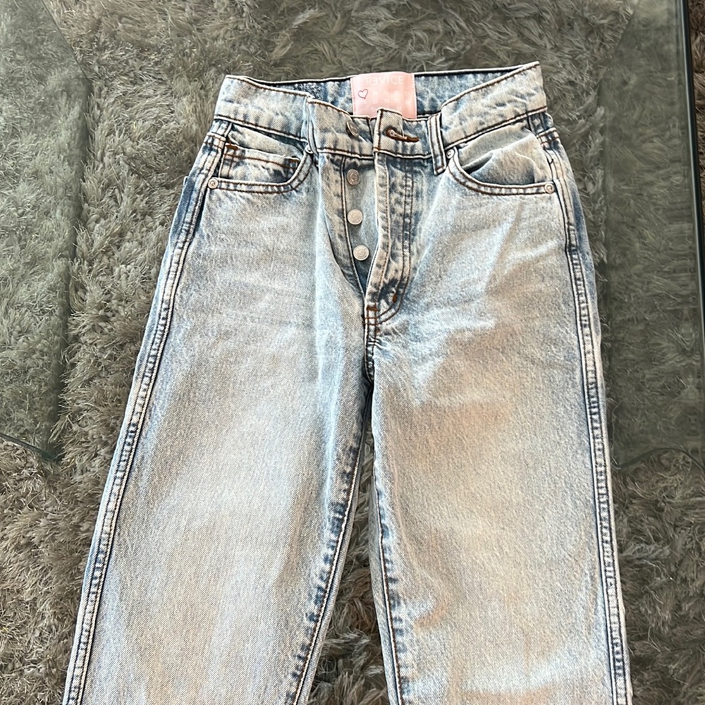 Revice denim jeans. Brand new , never worn. Size 23 (run small)